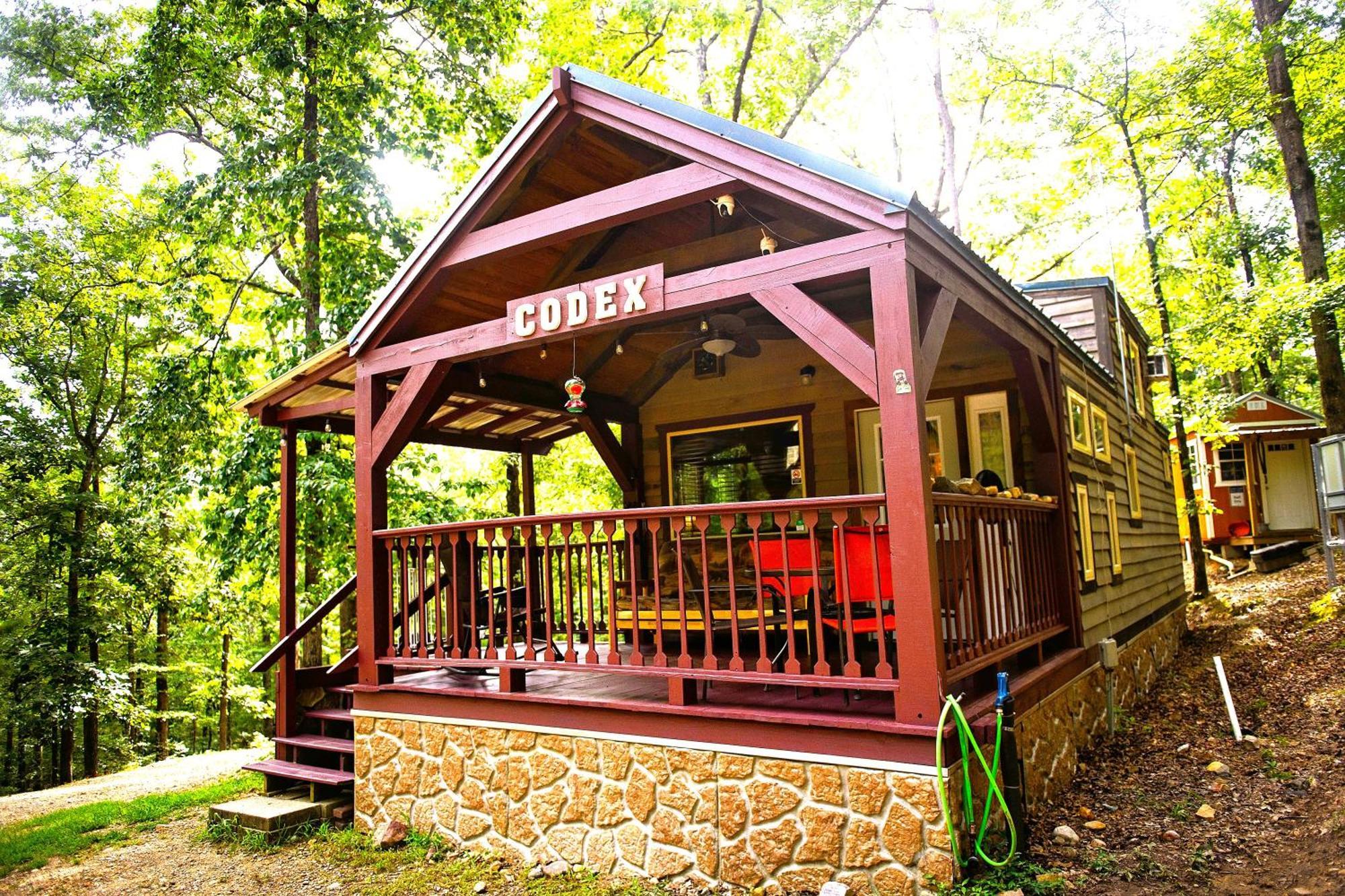 The Codex - Parker Creek Bend Cabins Murfreesboro Eksteriør bilde