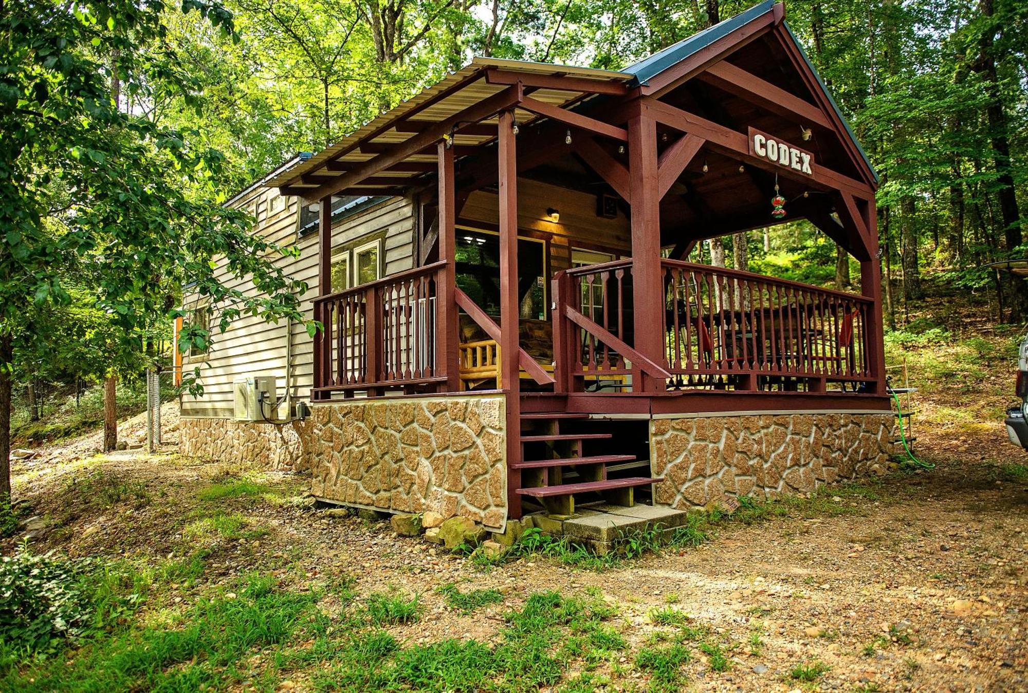 The Codex - Parker Creek Bend Cabins Murfreesboro Eksteriør bilde