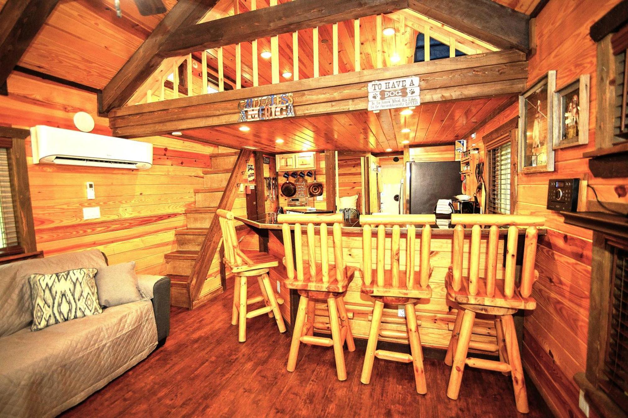 The Codex - Parker Creek Bend Cabins Murfreesboro Eksteriør bilde